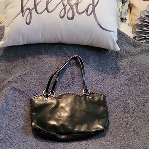 Elegant Black Victoria's Secret Mini Handbag
